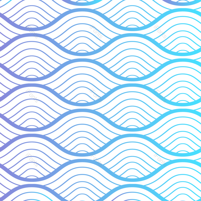 线条图片,底纹元素,蓝色PNG,海洋免抠素材